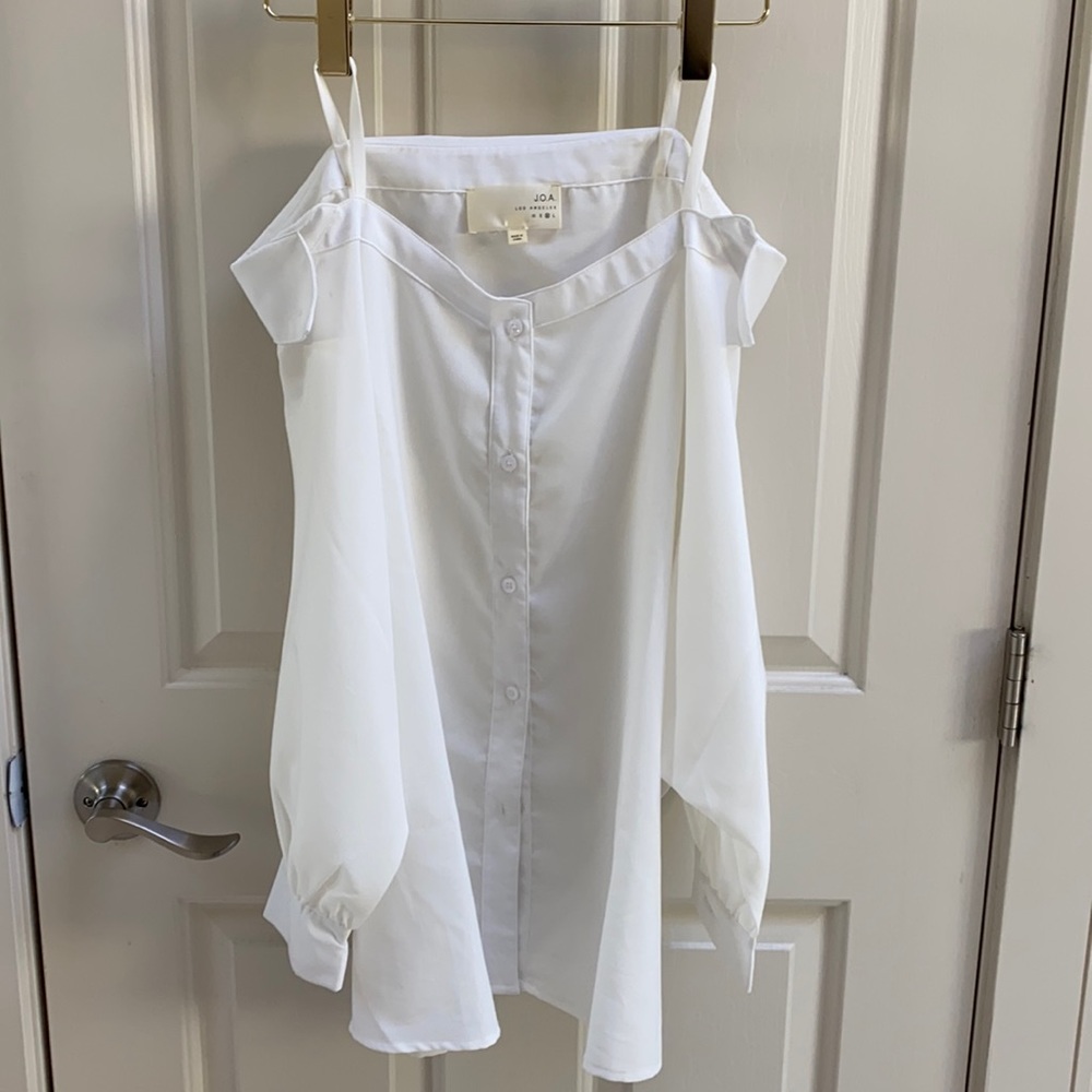 White off shoulder blouse